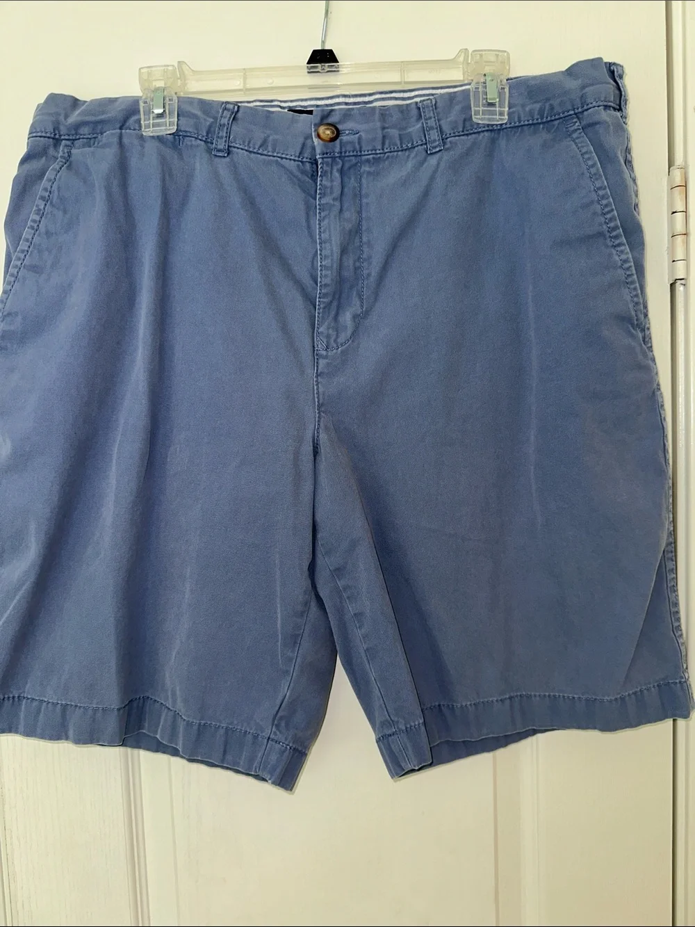 Tommy Hilfiger Sky Blue Men’s Flat Front Shorts